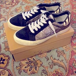 Vintage Havana glitter snake skin sneakers